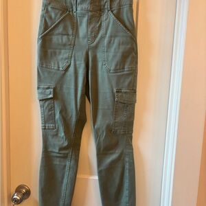 SPANX High Rise Olive Jeans